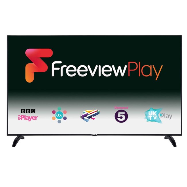 Ex Display - Finlux 65 Inch 4K Ultra HD Smart LED TV with Freeview Play and Freeview HD plus DTS TruSurround
