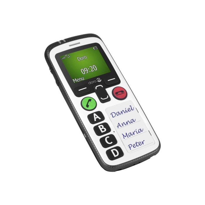 Doro Secure 580 White 3G SIM Free Elderly and Vunerable Friendly with