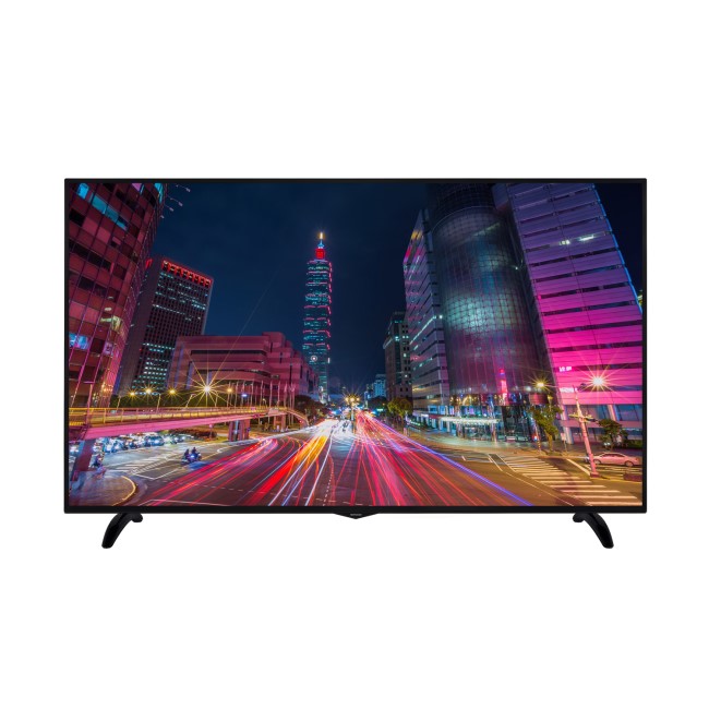GRADE A1 - Techwood 65" 4K Ultra HD Smart LED TV with Freeview HD and Freeview Play