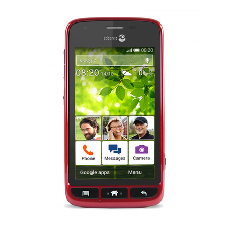 Doro Liberto 820 Mini Ruby 4" 4GB 3G Unlocked & SIM Free