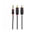 WIRES NX2 &amp;ndash; 3.5mm Stereo - 2 x Phono plugs - 1m