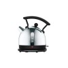 Dualit 72700 1.7l Black Dome Cordless Kettle With Window