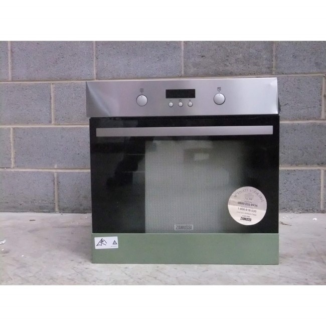 GRADE A2 - Minor Cosmetic Damage - Zanussi ZOP37902XK Electric Built-in Single Oven In Stainless Steel With Antifingerprint Coating