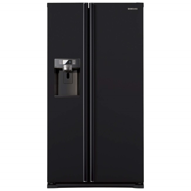 GRADE A2 - Light cosmetic damage - Samsung RSG5UUBP1 G-series Side By Side Fridge Freezer With Ice And Water Dispenser Gloss Black