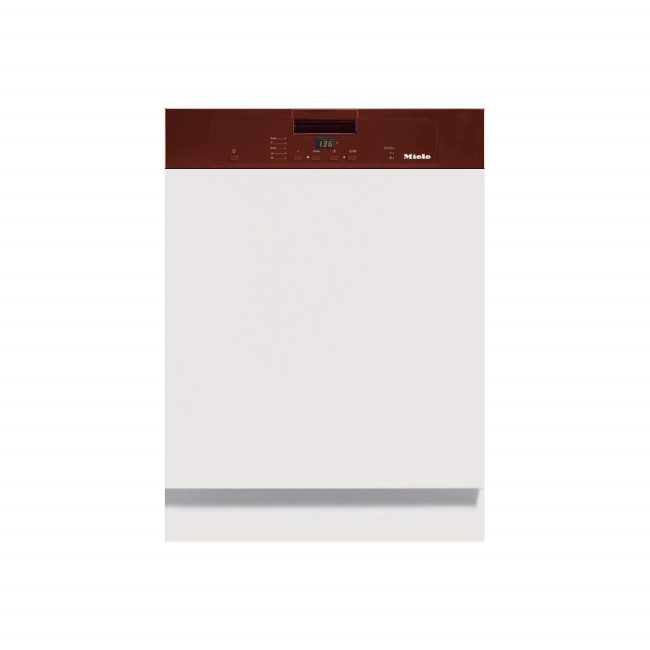 Miele G4210IDB 13 Place Semi-integrated Dishwasher With Brown Control Panel