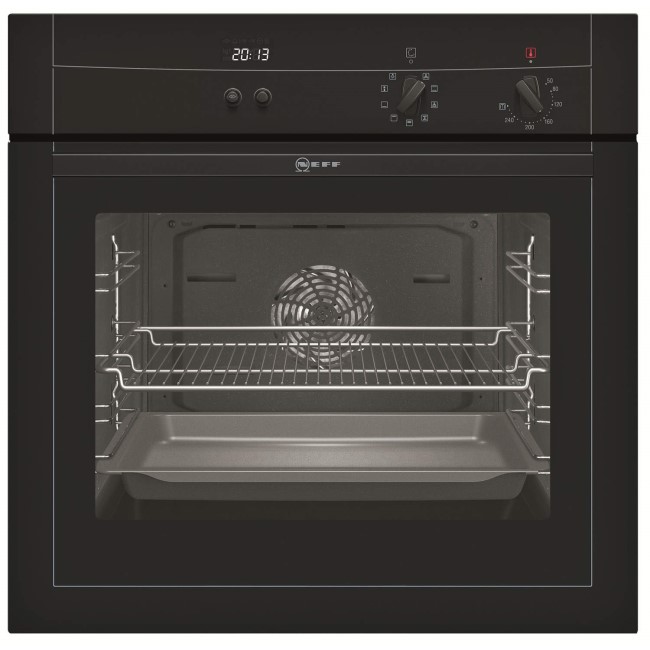 GRADE A2 - Neff B15M52S3GB 9 Function Electric Built-in Single Oven - Black