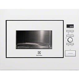 GRADE A2  - Electrolux EMS26204OW 990W 26L Built-in Microwave With Grill White