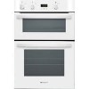 GRADE A2 - Light cosmetic damage - Hotpoint DH53WS NewStyle Ciculaire Electric Built In Double Oven - White