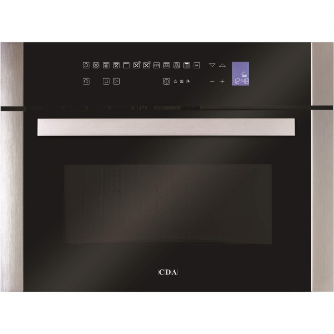 GRADE A3  - CDA VK900SS 34L 900W Compact Height Combination Microwave Oven Stainless Steel