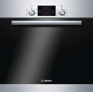 GRADE A1 - As new but box opened - Bosch HBA13B150B Classixx Brushed Steel 3D Hot Air Electric Built-in/under Single Oven