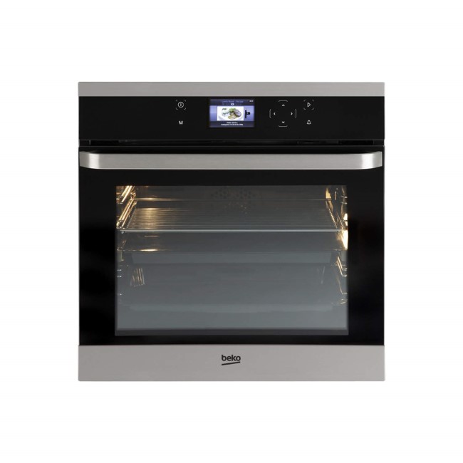 GRADE A1 -  Beko OIM25901X Electric 60cm Single Oven Stainless Steel