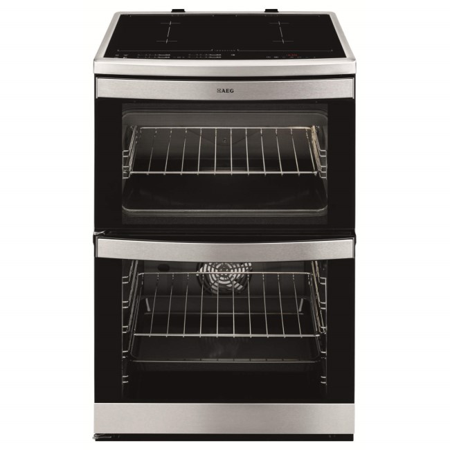 AEG 49176IW-MN COMPETENCE 60cm Electric Cooker with Induction Hob in Stainless steel