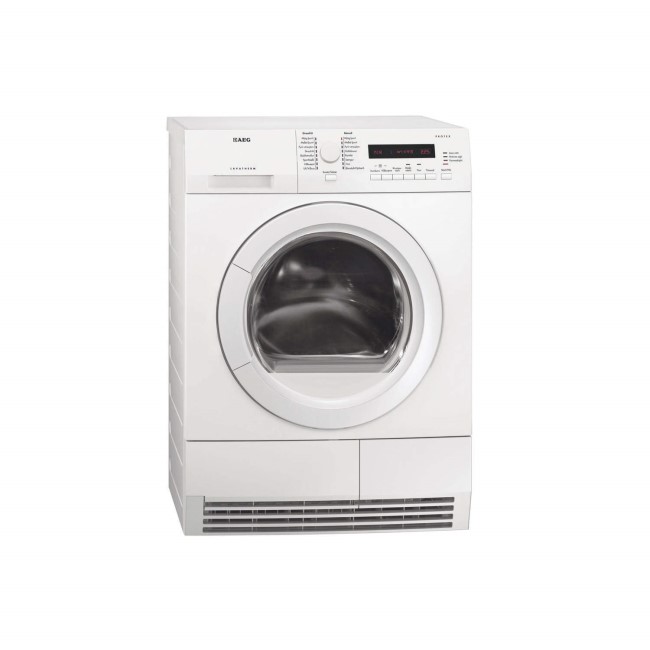 AEG T76280AC 8kg White Freestanding Condenser Tumble Dryer