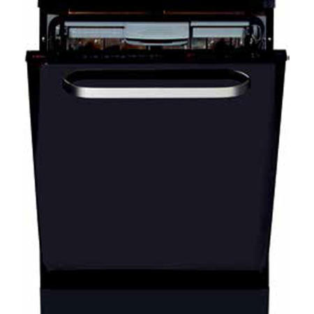 CDA WF610BL 15 Place Freestanding Dishwasher Black