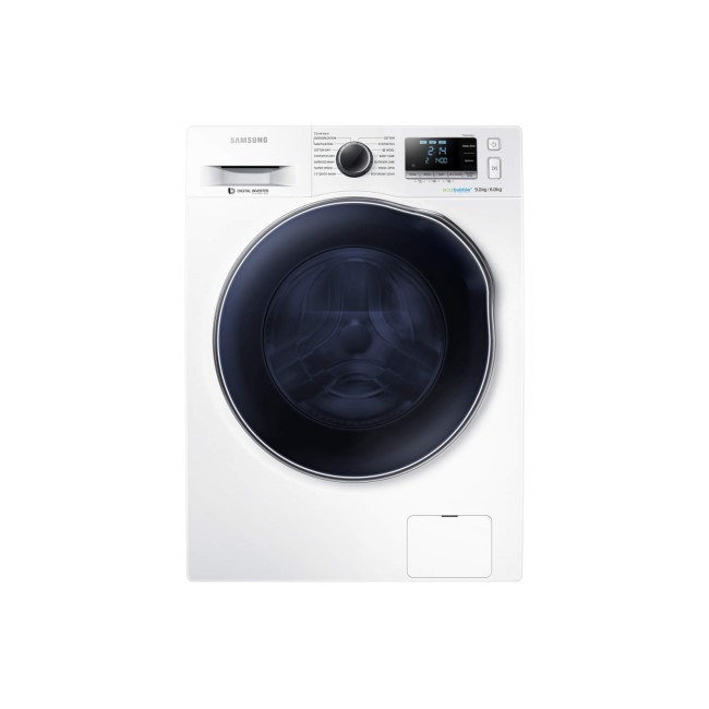 Samsung WD90J6410AW EcoBubble 9kg Wash 6kg Dry 1400rpm Freestanding Washer Dryer-White