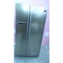 GRADE A3 - Samsung RSA1SHPN1 529L American Freestanding Fridge Freezer - Platinum Inox Stainless Steel