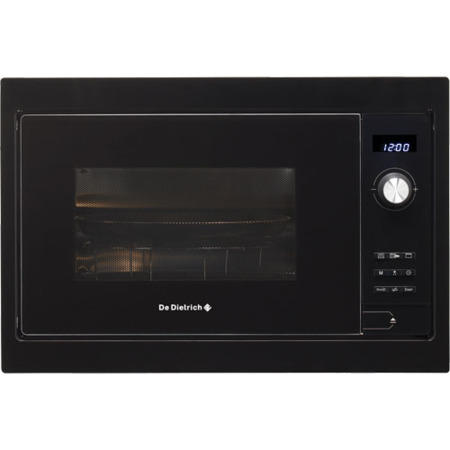 De Dietrich DME1129B 26L Built in Microwave with Grill - Black
