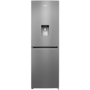 Hisense RB381N4WC1 Frost Free Freestanding Fridge Freezer With Water Dispenser Stainless Steel