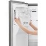 GRADE A2 - LG GSL760PZXV Side-by-side American Fridge Freezer With Ice & Water Dispenser Shiny Steel