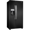 Hisense RS696N4IB1 Side By Side American Frost Free Fridge Freezer With Ice and Water Dispenser Black