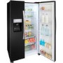GRADE A3 - Hisense RS696N4IB1 Side By Side American Frost Free Fridge Freezer With Ice and Water Dispenser Black
