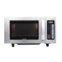 Refurbished electriQ EIQMWCOM25 25L 1000W Programmable Commercial Microwave for Commercial Kitchens & Catering Stainless Steel