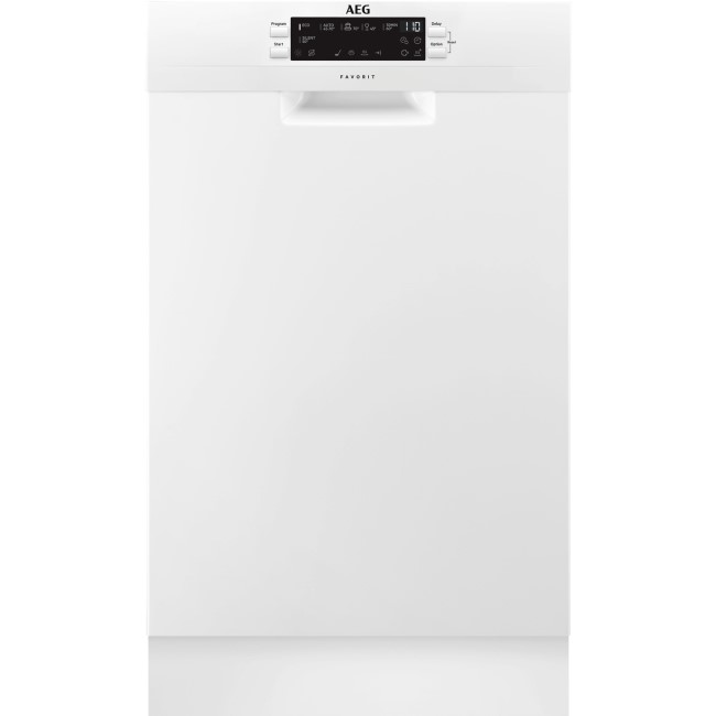 AEG FFB62400PW AirDry  9 Place Slimline Freestanding Dishwasher - White