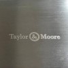 Taylor &amp; Moore Single Bowl Reversible Drainer Stainless Steel Chrome Kitchen Sink