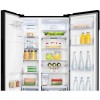 Hisense RS694N4TB1 Side-by-side American Fridge Freezer With Non Plumbed Ice &amp; Water Dispenser - Black