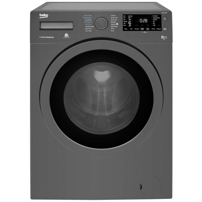 Beko WDX8543130G 8kg Wash 5kg Dry 1400rpm Freestanding Washer Dryer - Graphite