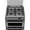 Hotpoint Ultima 60cm Double Oven Dual Fuel Cooker - Graphite