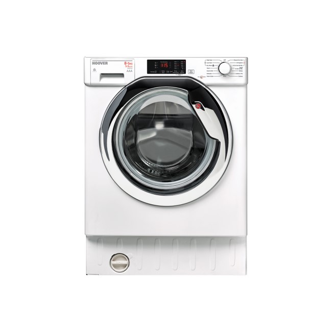 Hoover HBWD8514DAC-80 8kg Wash 5kg Dry 1400rpm Integrated Washer Dryer - White