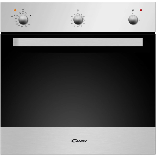 GRADE A1 - Candy OVG505/3X Plan Gas Built In Single Oven Stainless Steel