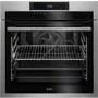 AEG BPE642020M SenseCook Pyrolytic Electric Single Oven - Stainless Steel