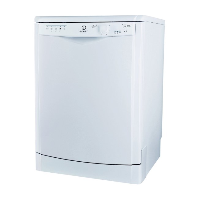 GRADE A1 - Indesit DFG15B1 13 Place Freestanding Dishwasher White