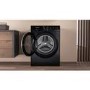 Refurbished Hotpoint NSWM743UBSUKN Freestanding 7KG 1400 Spin Washing Machine Black