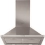 Refurbished Hotpoint PHPN65FLMX 60cm Traditional Chimney Cooker Hood Stainless Steel