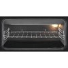 Zanussi 60cm Double Oven Dual Fuel Cooker with Lid - Black