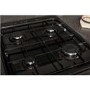 Refurbished Hotpoint HD5G00KCB 50cm Double Cavity Gas Cooker Black