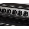 GRADE A1 - Hotpoint HAE60KS 60cm Double Oven Electric Cooker - Black