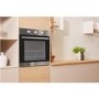 Refurbished Indesit Aria IFW6230IXUK 60cm Single Built In Electric Oven Stainless Steel