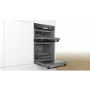 Refurbished Bosch Serie 4 MBS533BB0B Multifunction 60cm Double Built In Electric Oven With Catalytic Cleaning Black