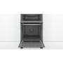 Bosch Series 4 Electric Built-In Double Oven - Black