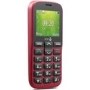 Doro 1380 Red 2.4" 8MB 2G Dual SIM Unlocked & SIM Free Mobile Phone