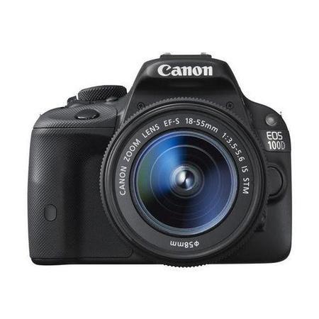 Canon EOS 100D SLR Camera Black 18-55mm IS STM  40mm STM 18MP 3.0Touch LCD FHD