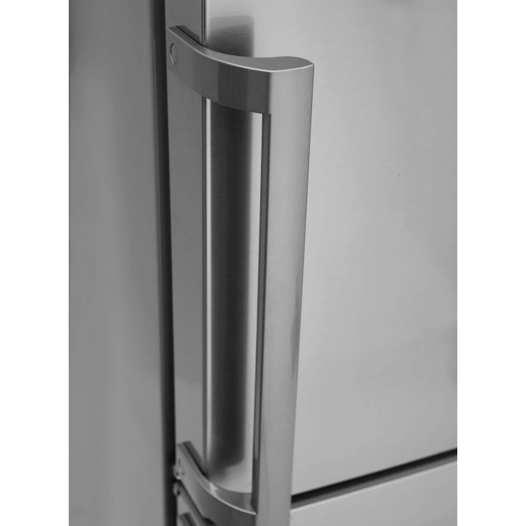 Hisense RB403N4AC2 Freestanding Fridge Freezer Stainless Steel