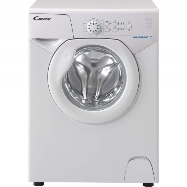Candy AQUA100F/1-80 Aquamatic Compact 3.5kg Load 1000rpm Freestanding Washing Machine White