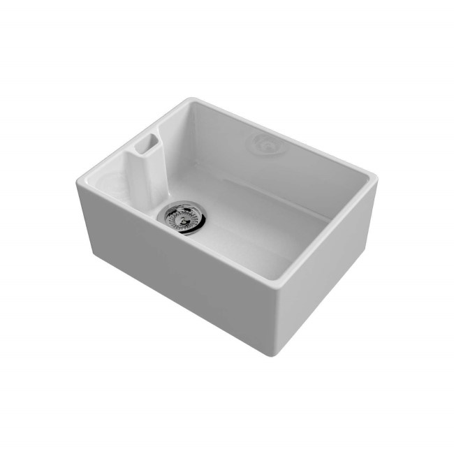 Reginox BELFAST-CONTEMPORARY Extra Deep Large 1.0 Bowl Ceramic Sink White