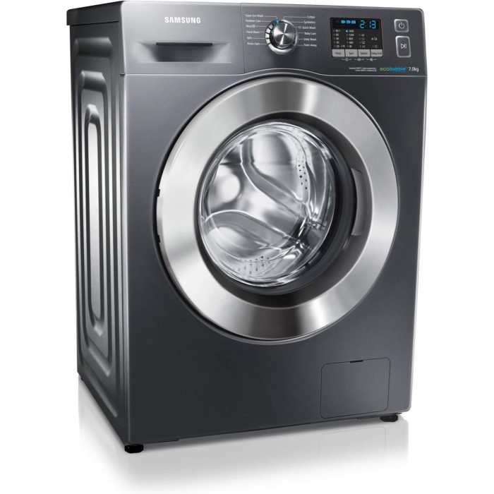 Samsung WF70F5E2W4X EcoBubble 7kg 1400rpm Freestanding Washing Machine