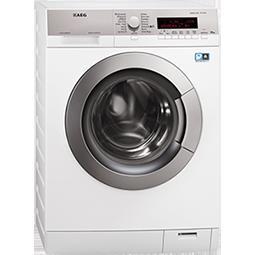 AEG 914531623 Freestanding Washing Machine in Stainless steel with antifingerprint
